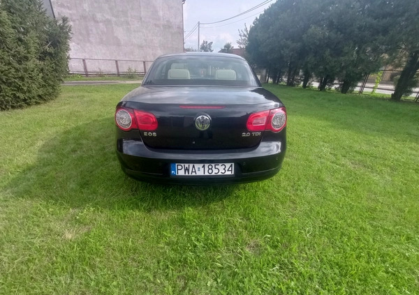 Volkswagen Eos cena 19900 przebieg: 246000, rok produkcji 2007 z Wągrowiec małe 121